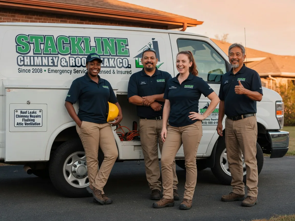 Chimney flashing repair company in Offerle, KS